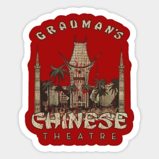 Grauman's Chinese Theatre Sticker